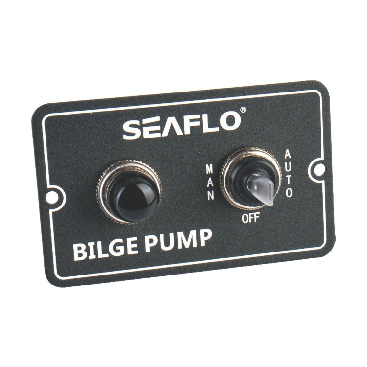 Seaflo Bilge Fused Switch Panel - 12V & 24V
