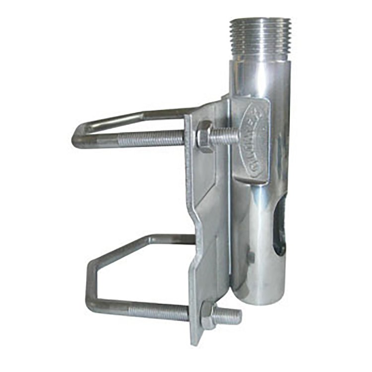 Glomex Stainless Steel Pipe Mounting Bracket Glomex Stainless Steel Pipe Mounting Bracket
