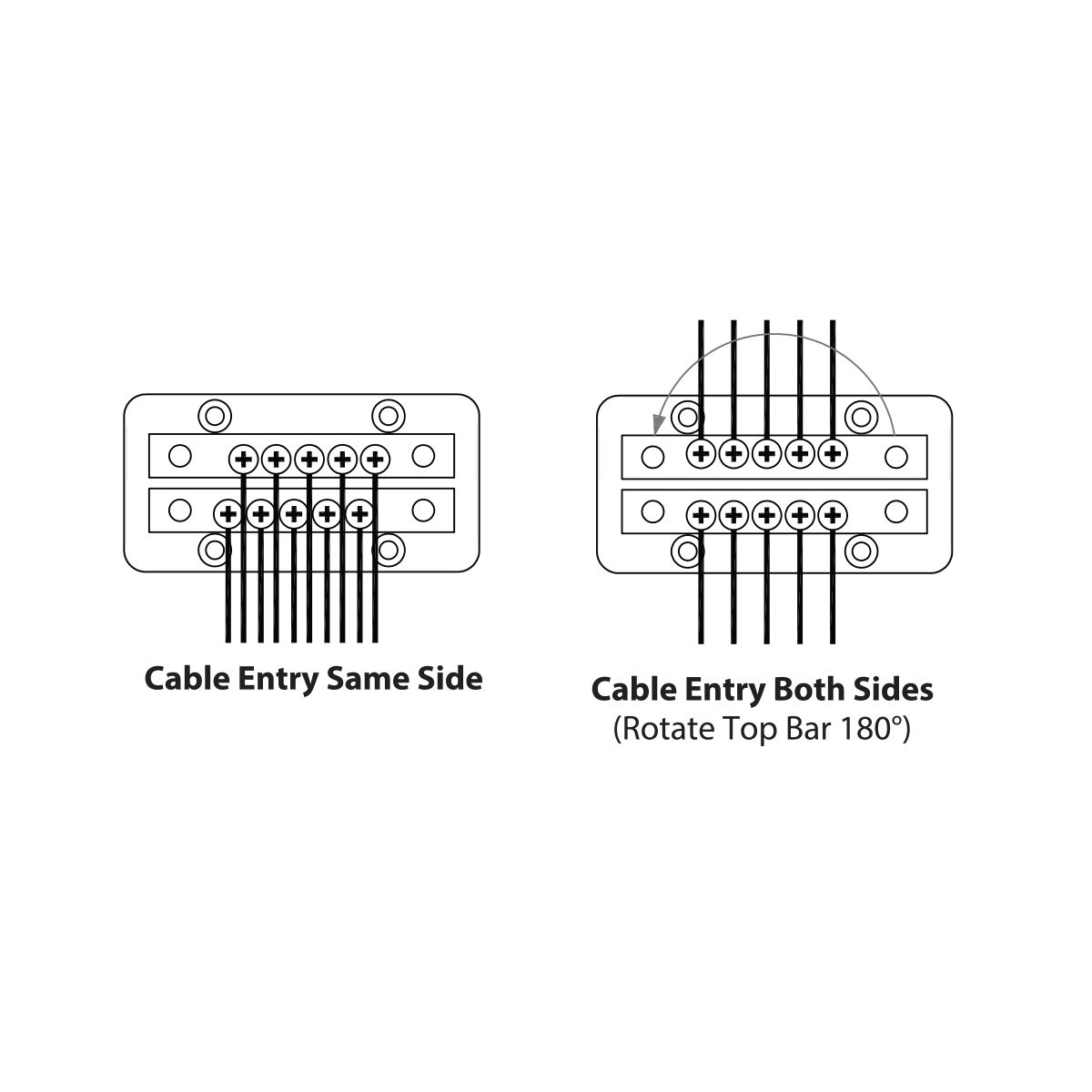 Technical Diagram: Pro Installer 10-Way, Z Bus Bar