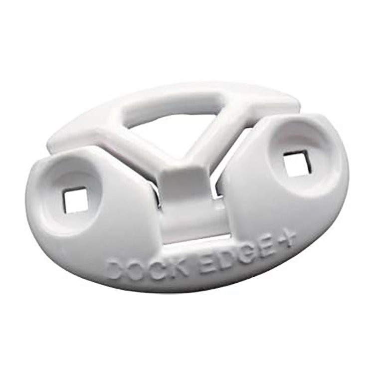 Folding Dock Cleat - White