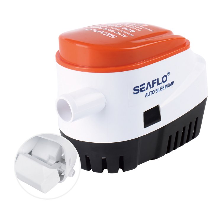Seaflo Automatic Bilge Pump 12V 600 GPH / 2271 LPH Seaflo Automatic Bilge Pump 12V 600 GPH / 2271 LPH