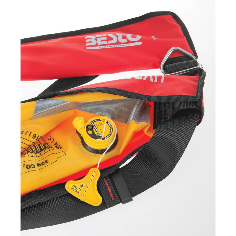 Besto Inflatable Hydrostatic 165N Hydrostatic Harness Lifejacket : Barrus