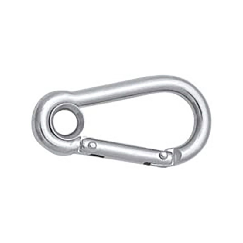 Carabiner With Eyelet And Locking Bar Barrus