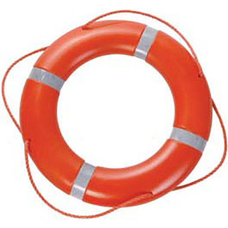 Besto Rescue Buoy 2.5Kg Solas 75 cm Orange - Reflective