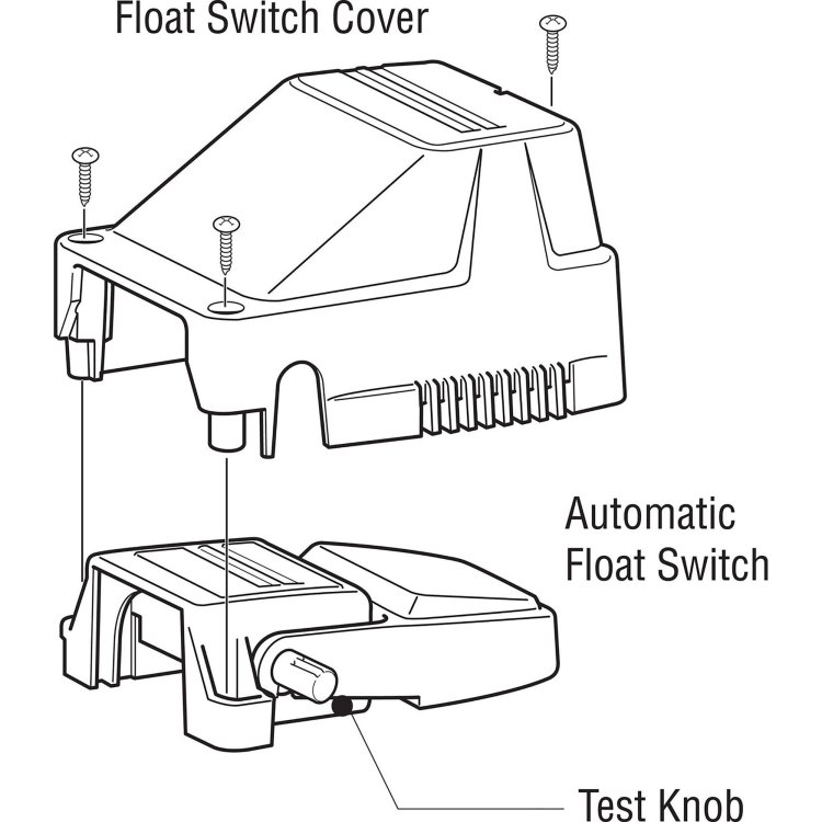 Attwood ASM-Switch,Float,W/Cover Attwood ASM-Switch,Float,W/Cover