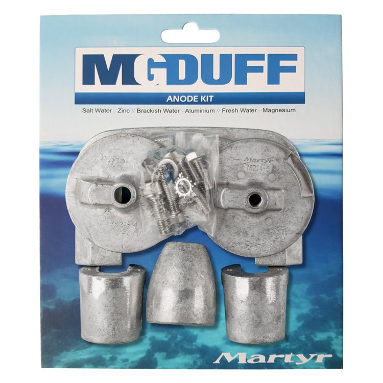 MG Duff CMBRAVO3KITA Mercruiser Stern Drive Aluminium Anode Kit MG Duff CMBRAVO3KITA Mercruiser Stern Drive Aluminium Anode Kit