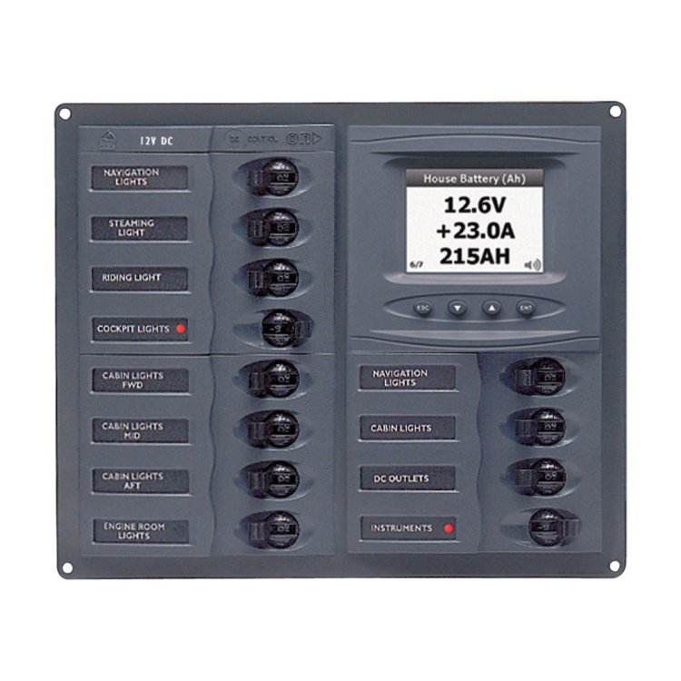 BEP DC Circuit Breaker Panels - 12 Circuits BEP DC Circuit Breaker Panels - 12 Circuits