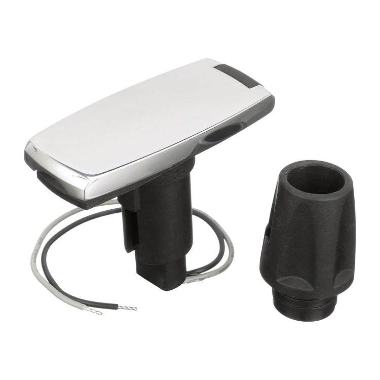 Attwood ASM-Rect Base, SS, 2 Pin