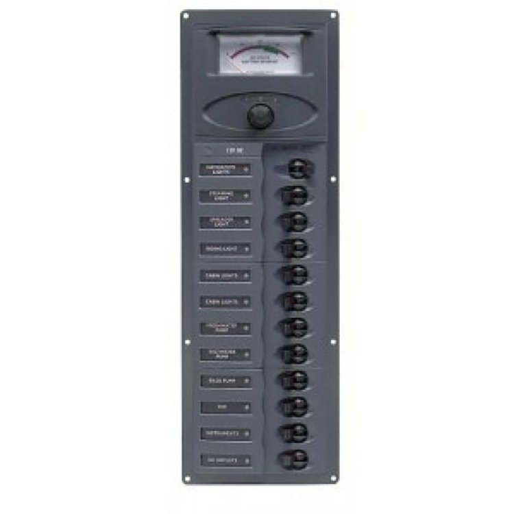 BEP DC Circuit Breaker Panels - 12 Circuits BEP DC Circuit Breaker Panels - 12 Circuits