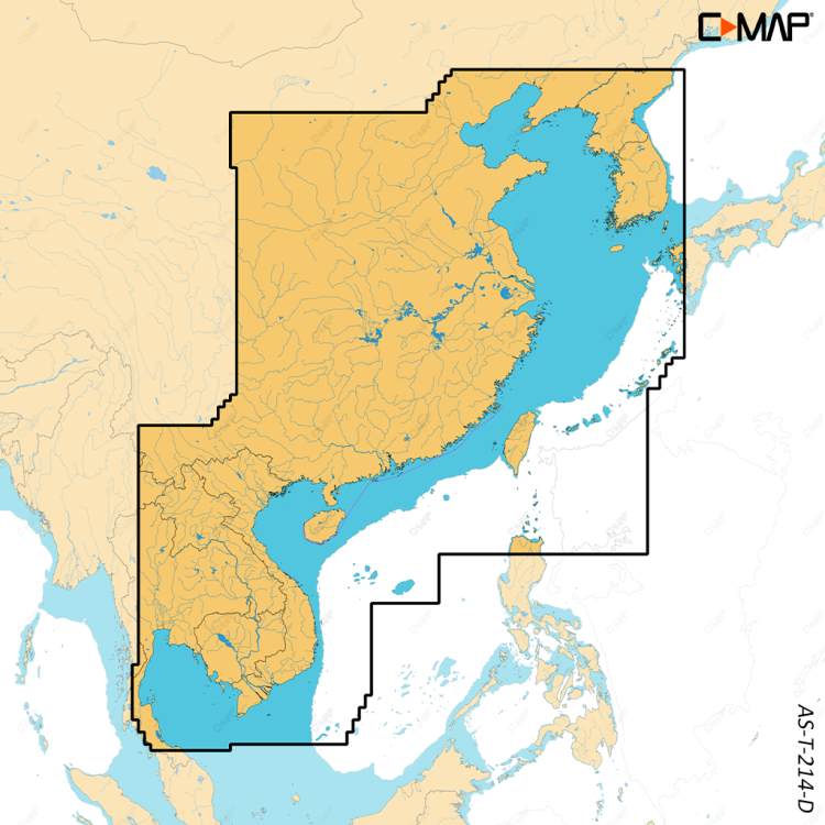C-Map® Discover™ X - China, Taiwan and Vietnam