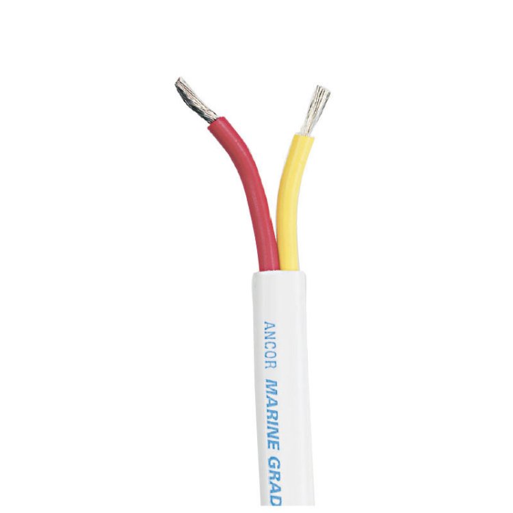 Ancor Safety Duplex Cable 16/2AWG Flat White 100 ft Ancor Safety Duplex Cable 16/2AWG Flat White 100 ft