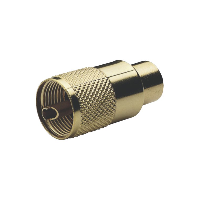 Glomex PL259 Male Gold-Plated Connector