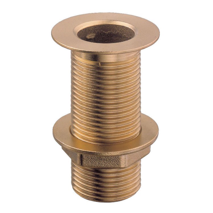 Guidi Brass Thru-Hull in Export in Series 1/2 in x 61 mm Guidi Brass Thru-Hull in Export in Series 1/2 in x 61 mm