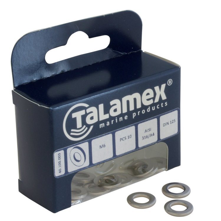 Talamex Stainless Steel Washer Din 125 Talamex Stainless Steel Washer Din 125