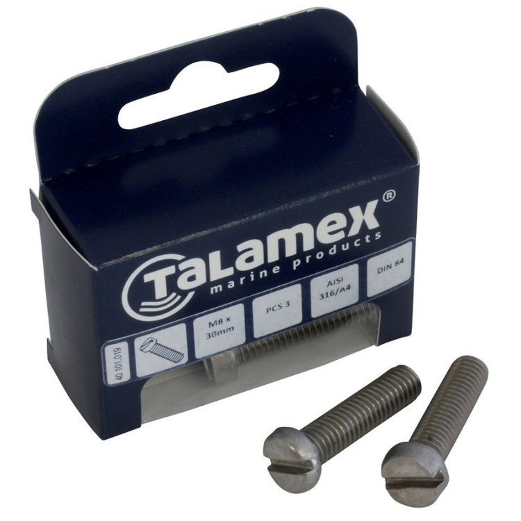 Talamex Pan Head Bolt M5 X 60