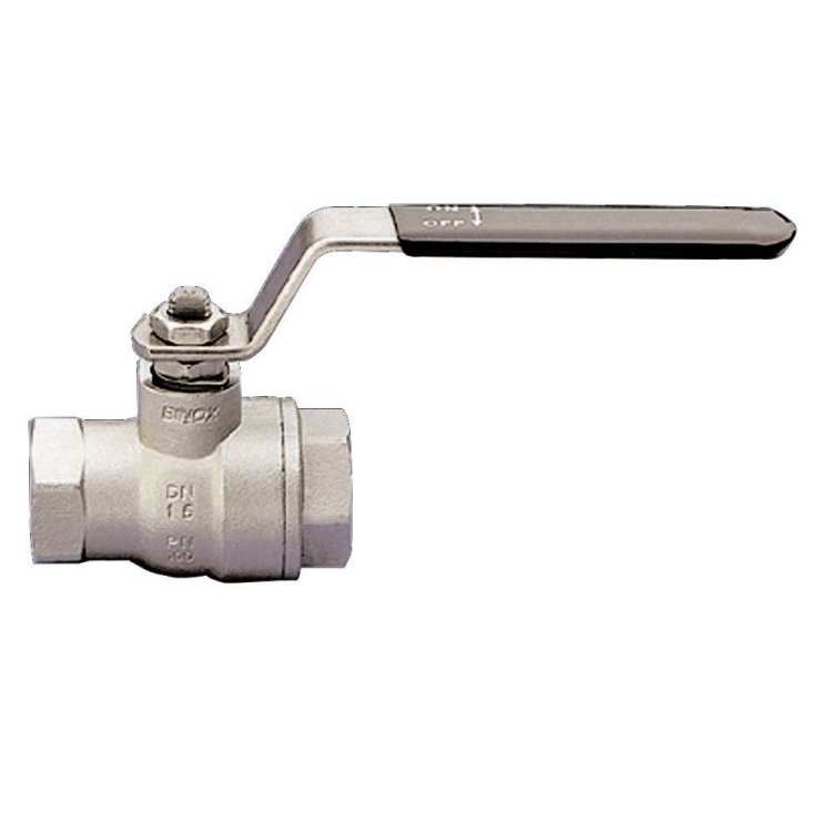 Guidi Stainless Steel Lever Operated Ball Valve F-F - 1/2 in Guidi Stainless Steel Lever Operated Ball Valve F-F - 1/2 in