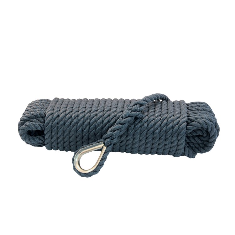 Talamex Polypropylene 3-Strand Anchor Lines - Navy Talamex Polypropylene 3-Strand Anchor Lines - Navy