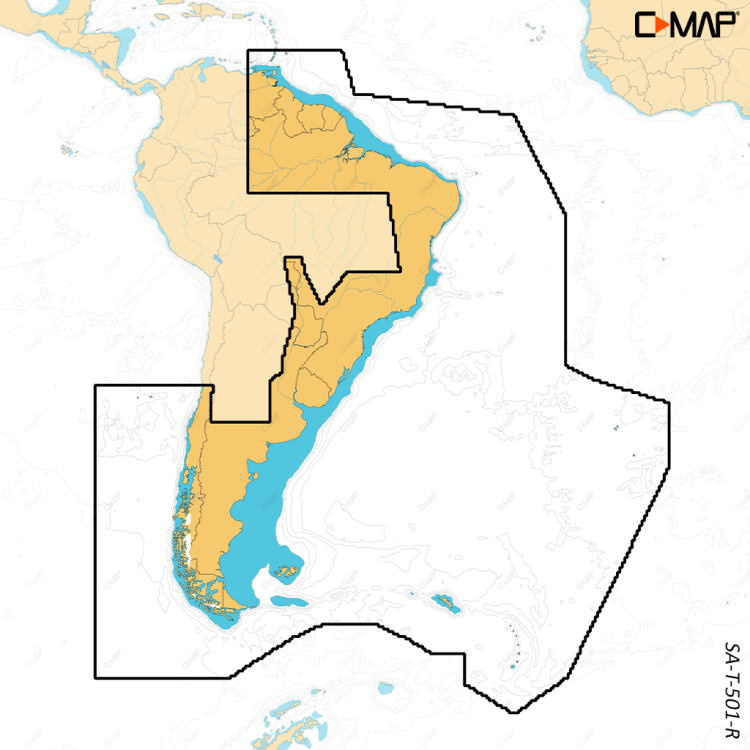 C-Map® Reveal™ X - Gulf Of Paria, Cape Horn C-Map® Reveal™ X - Gulf Of Paria, Cape Horn