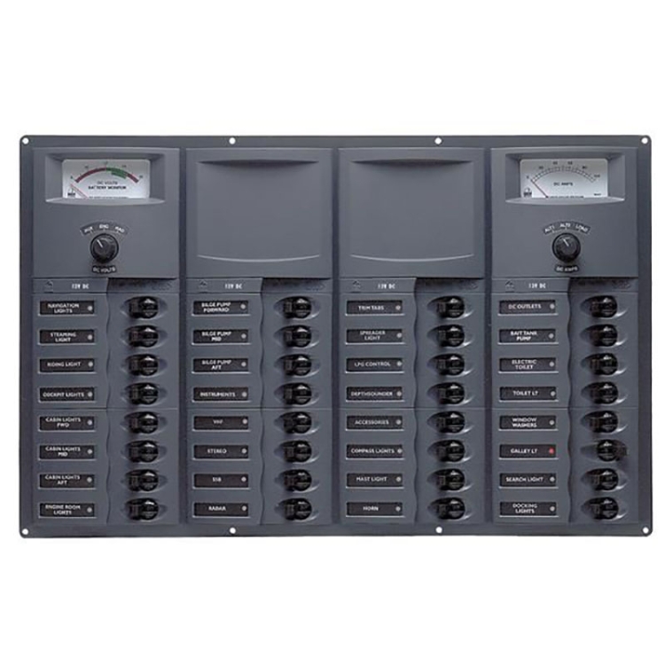 BEP DC Circuit Breaker Panels  - 32 Circuits