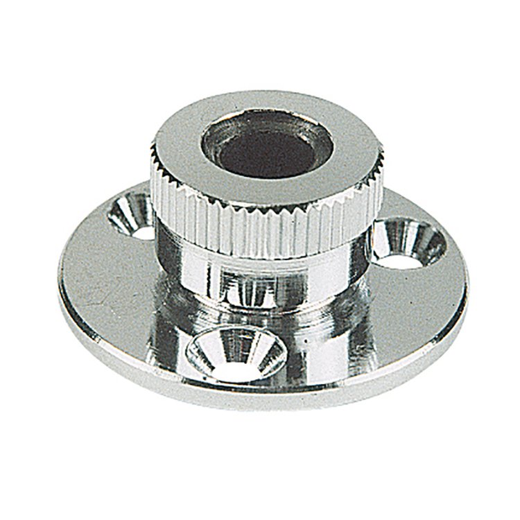 Talamex Chrome Plated Bronze Cable Gland - Flange 32 mm