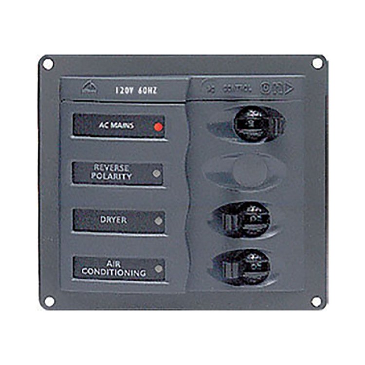 BEP Circuit Breaker Panel AC 230V 2X Single Pole 2 x 10A 1X Double Pole 1 x 20A BEP Circuit Breaker Panel AC 230V 2X Single Pole 2 x 10A 1X Double Pole 1 x 20A