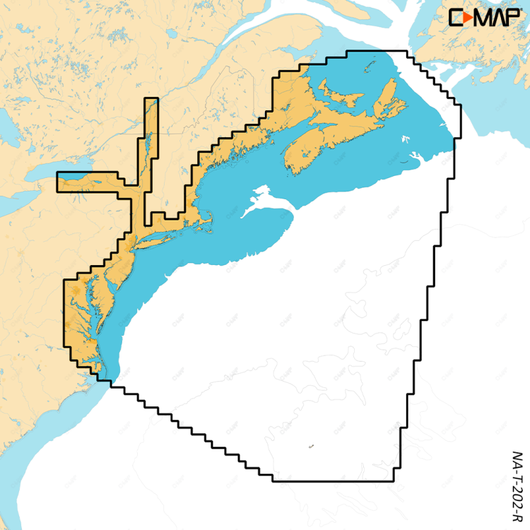 C-Map® Reveal™ X - Nova Scotia, Chesapeake Bay
