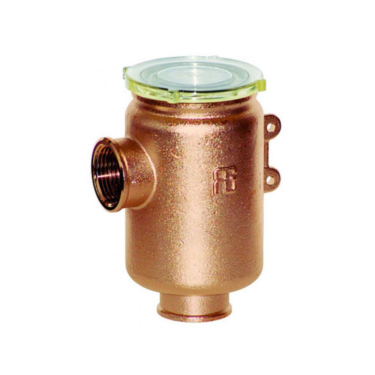 Guidi Nickel Plated Bronze Water Strainer in Tirreno in Series 3/4 in Guidi Nickel Plated Bronze Water Strainer in Tirreno in Series 3/4 in