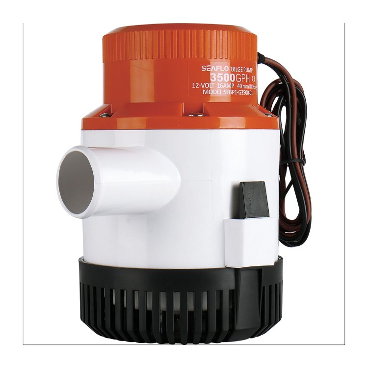 Seaflo Manual Bilge Pump - 01 Series - 24V 3500 GPH / 13249 LPH Seaflo Manual Bilge Pump - 01 Series - 24V 3500 GPH / 13249 LPH