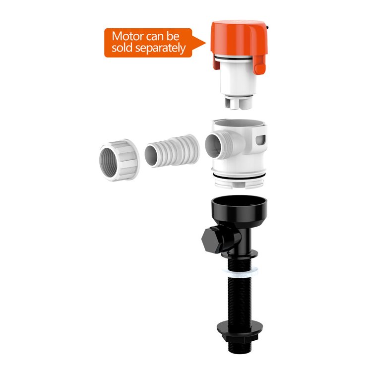 Seaflo Livewell/Baitwell Pump 24V   1100 GPH / 4164 LPH