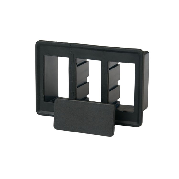 BEP Contura Switch Triple Bracket (Plug included) - Bulk Pack Qty 25 BEP Contura Switch Triple Bracket (Plug included) - Bulk Pack Qty 25