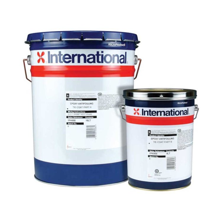 International Paints Epoxy Antifouling Tie Coat Light Grey - 16ltr