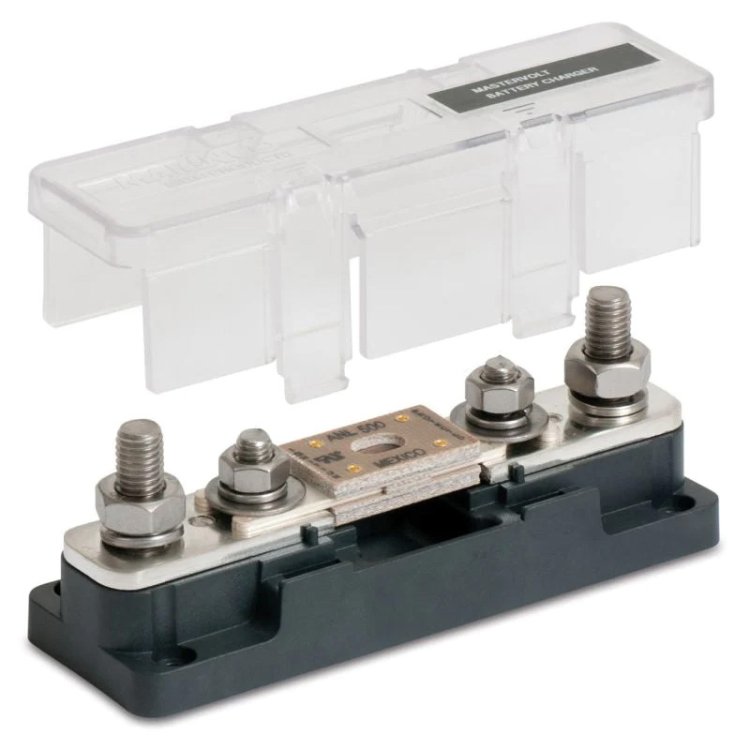 BEP Fuse Holder ANL 35A-750A 50VDC Extra Stud Terminal 10 mm (3/8 in )