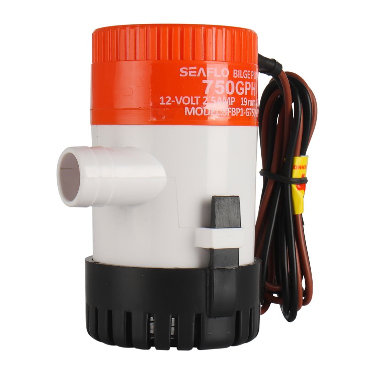 Seaflo Manual Bilge Pump -  01 Series - 12V 750 GPH / 2839 LPH