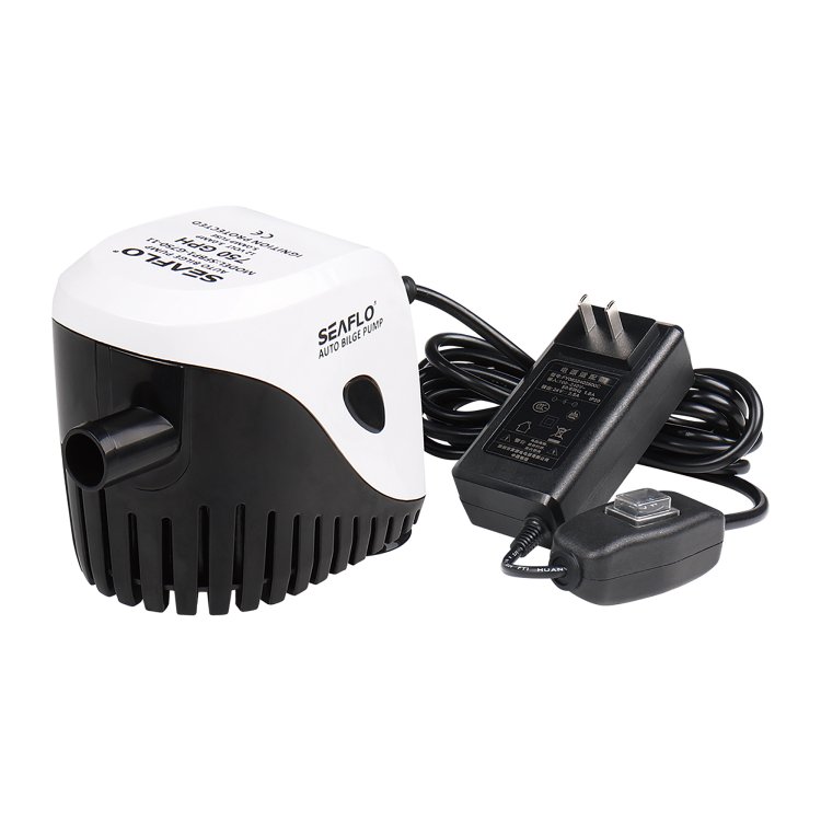 Seaflo Electromagnetic Automatic Bilge Pump 24V 750 GPH / 2839 LPH Seaflo Electromagnetic Automatic Bilge Pump 24V 750 GPH / 2839 LPH