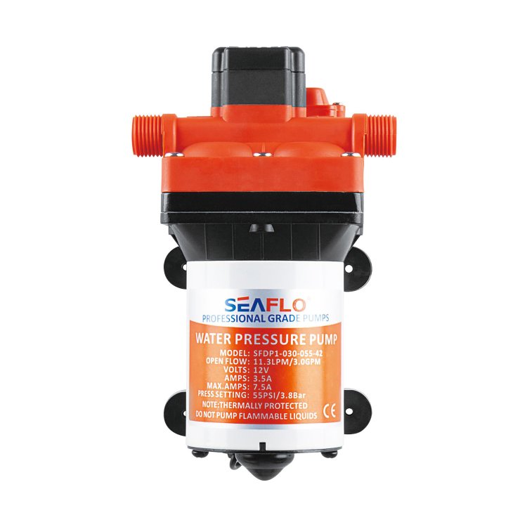 Seaflo Water Pressure Pump - 42 Series 12V 3.0 GPH / 1.3 LPH Seaflo Water Pressure Pump - 42 Series 12V 3.0 GPH / 1.3 LPH