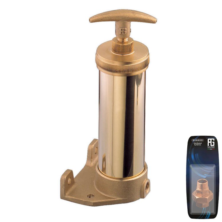 Guidi Brass Greaser - 1/8 in - Retail Packed Guidi Brass Greaser - 1/8 in - Retail Packed