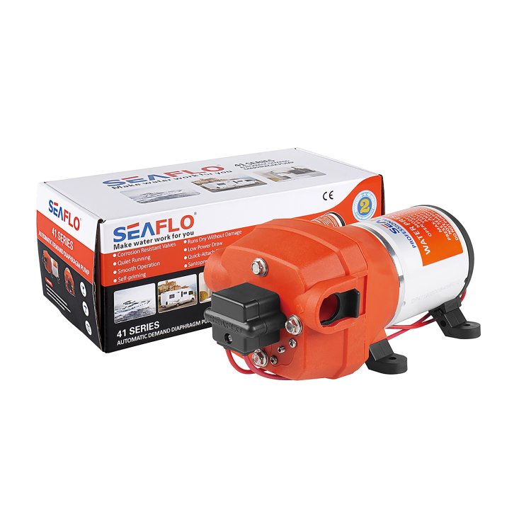 Seaflo Water Pressure Pump - 41 Series 12V 2.7 GPH / 0.0 LPH Seaflo Water Pressure Pump - 41 Series 12V 2.7 GPH / 0.0 LPH