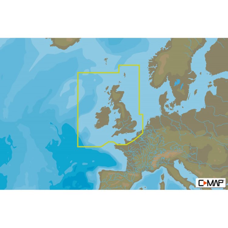 C-Map® UK Ireland & Channel Islands 4D