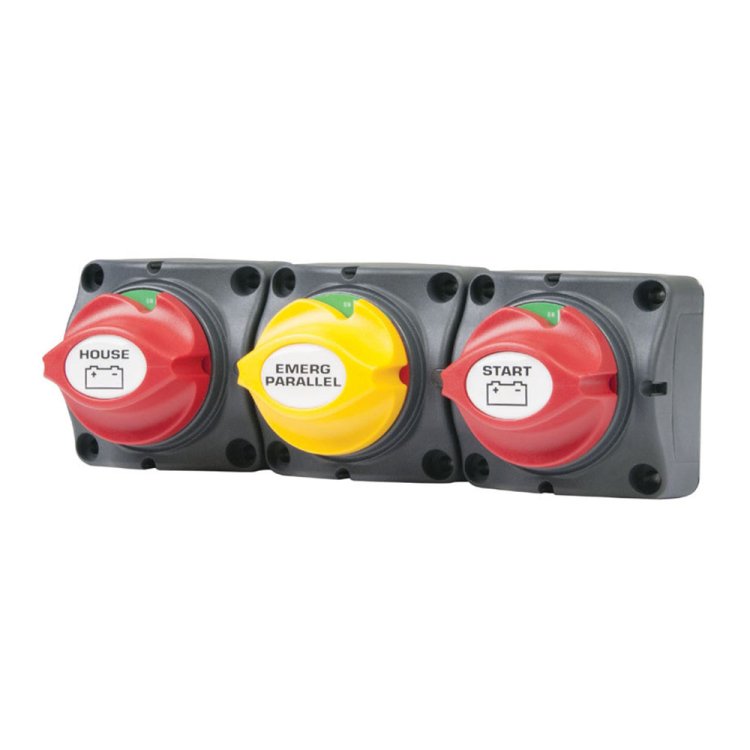 BEP Battery Distribution Cluster For Single Engine With 2 Dedicated Battery Banks 3 x 701 Horizontal BEP Battery Distribution Cluster For Single Engine With 2 Dedicated Battery Banks 3 x 701 Horizontal