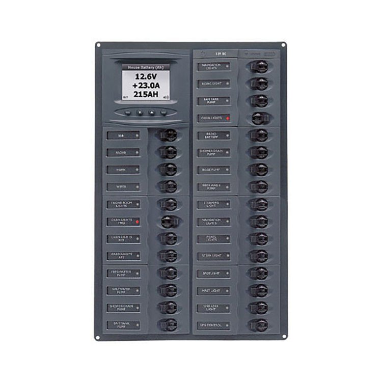 BEP Millennium DC Branch Circuit Breaker Panel - 28 Circuits BEP Millennium DC Branch Circuit Breaker Panel - 28 Circuits