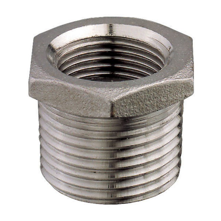 Guidi Stainless Steel Bushing M-F 1 1/2 in x 3/4 in Guidi Stainless Steel Bushing M-F 1 1/2 in x 3/4 in