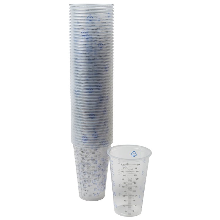 Blue Gee Measuring Pot (50 pack), Size 600 ml