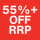 55%+ OFF RRP 55%+ OFF RRP