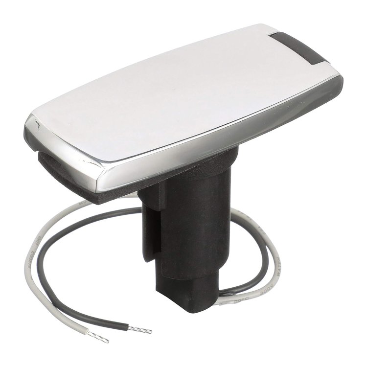 Attwood ASM-Rect Base, SS, 2 Pin