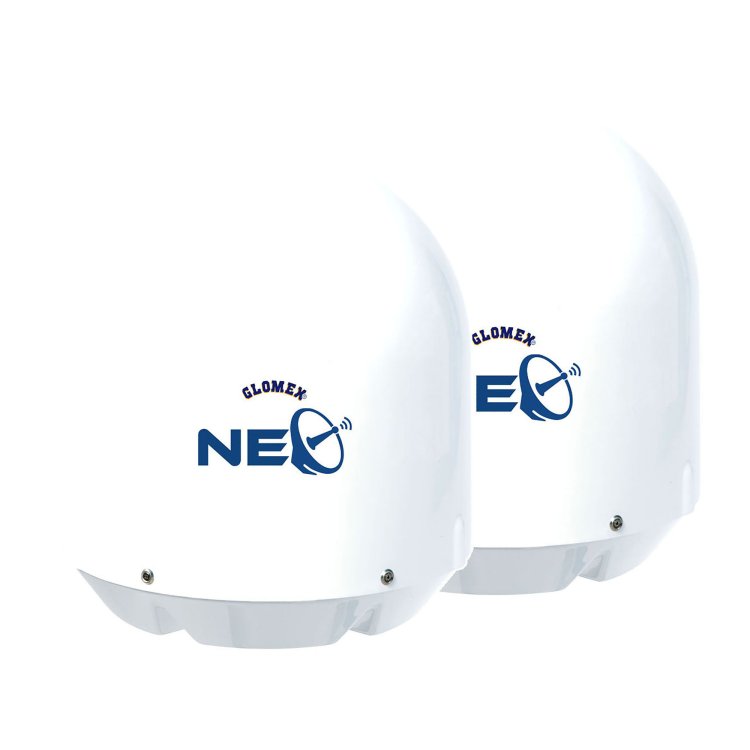 Glomex Satelite TV Dome Twin Radome -  V9804 Mars