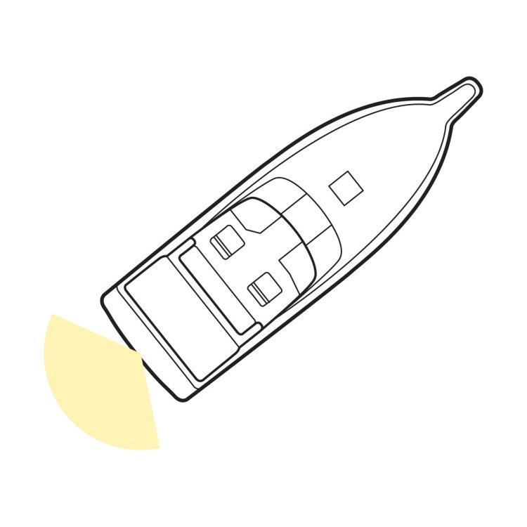 Attwood 3-Mile Transom LED Light.