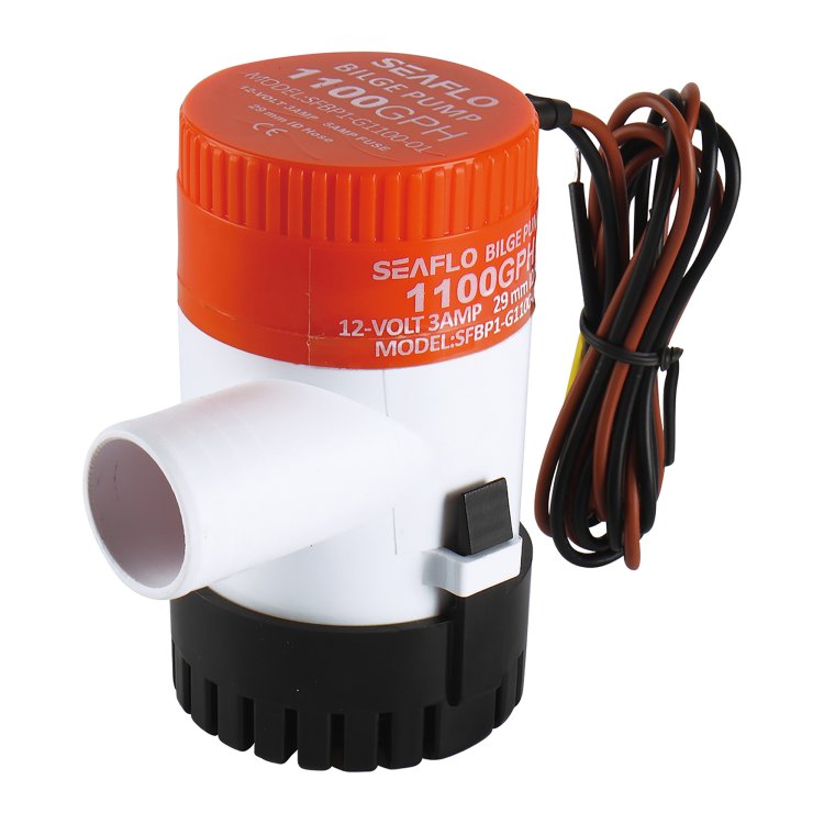 Seaflo Manual Bilge Pump - 01 Series - 12V 1100 GPH / 4164 LPH Seaflo Manual Bilge Pump - 01 Series - 12V 1100 GPH / 4164 LPH