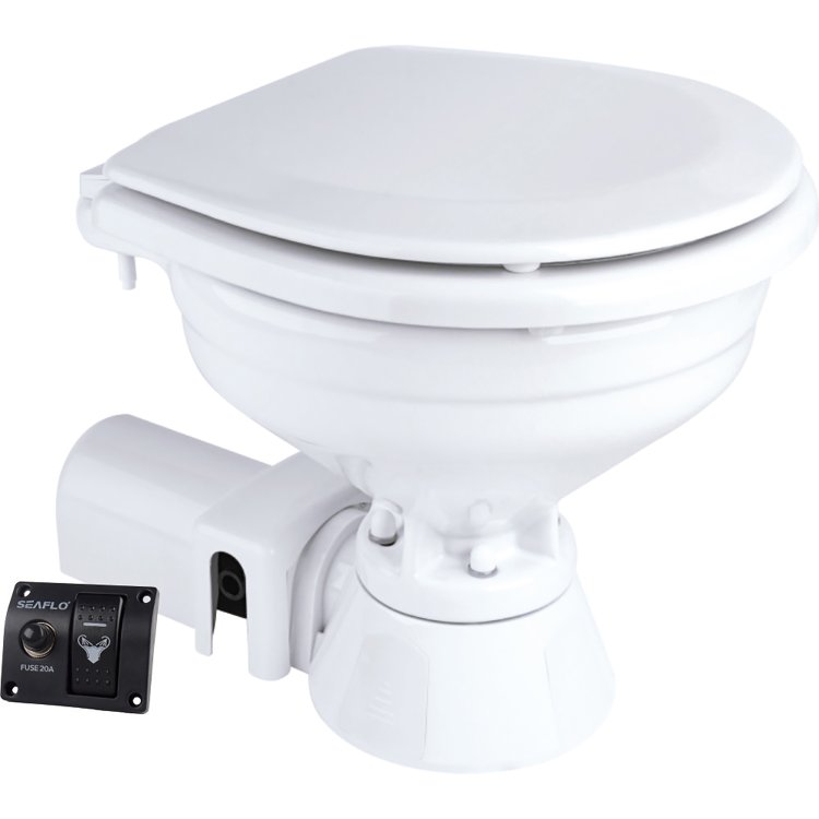 Seaflo Electric Marine Regular Toilet 24V Seaflo Electric Marine Regular Toilet 24V