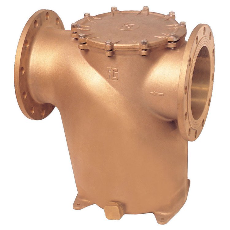 Guidi Bronze Water Strainer with PN06 Flanges DN250 Guidi Bronze Water Strainer with PN06 Flanges DN250