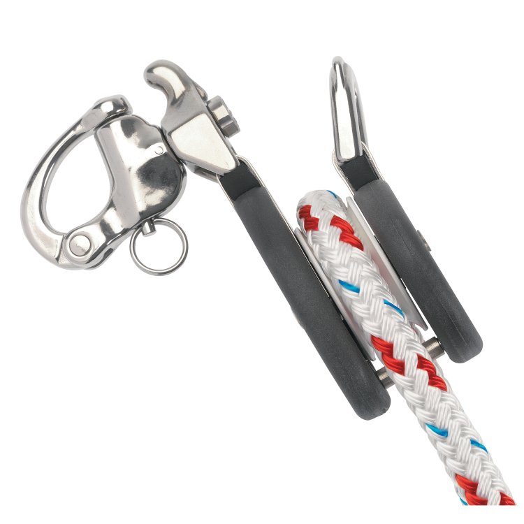 Barton Marine 48 mm Snatch Block and Stainless Steel Snap Shackle